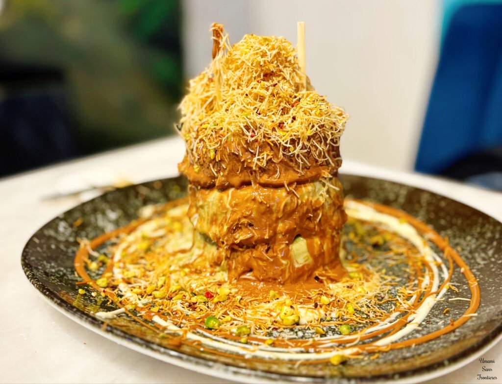 Pancake with Dubai Chocolate sauce