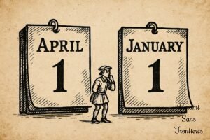 Poisson d'avril calendar