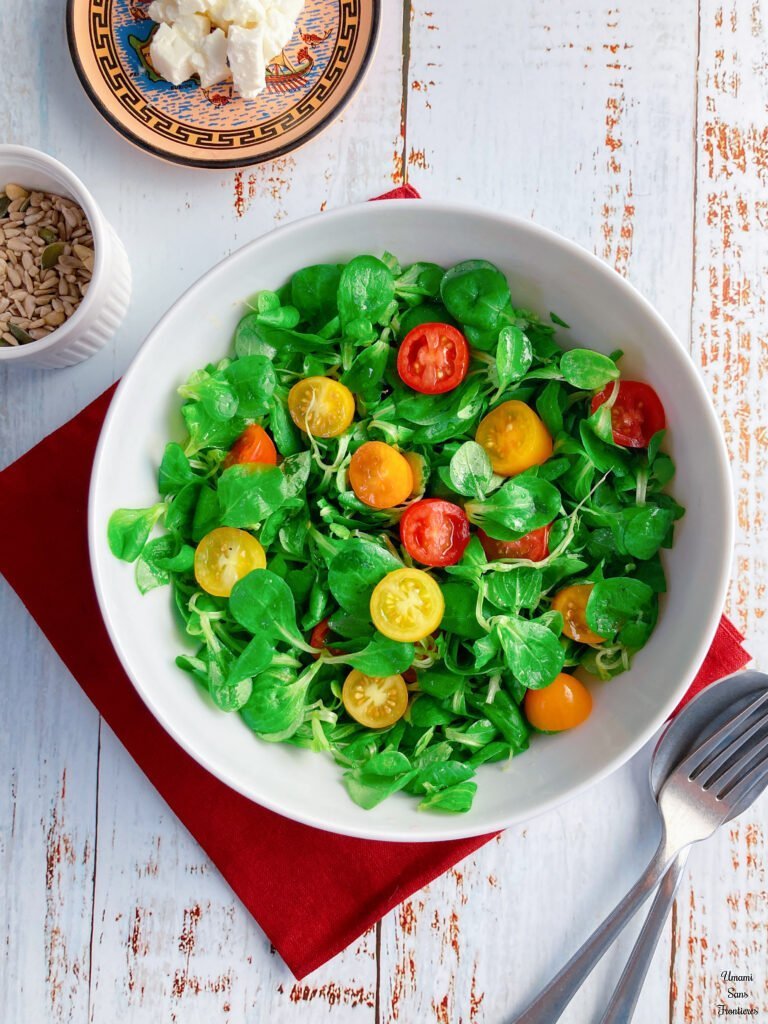 Raspberry Vinaigrette & Lamb’s Lettuce Salad – French-Inspired Favorite