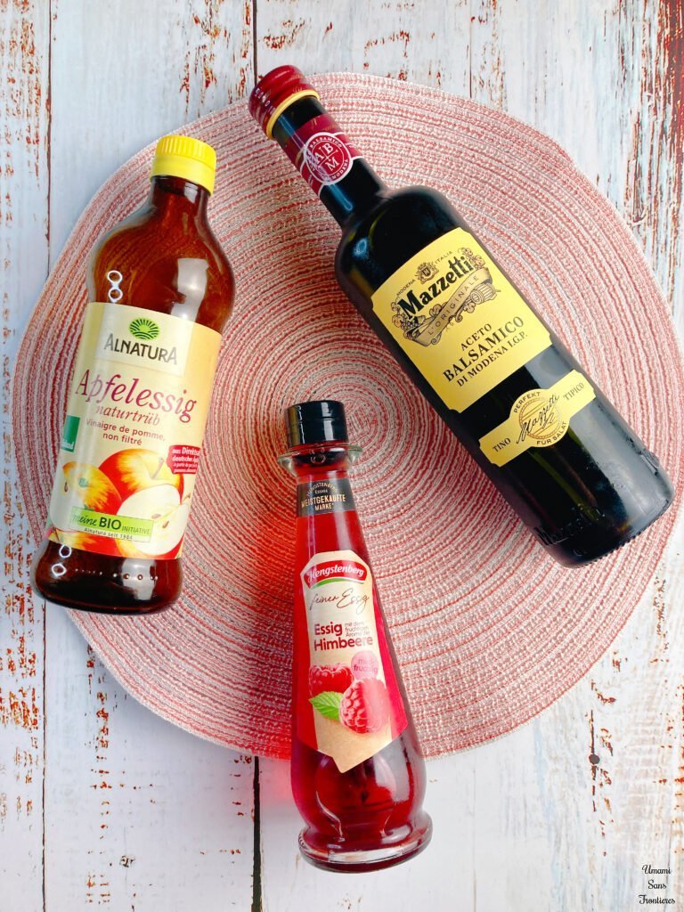 My 3 favorite vinegars