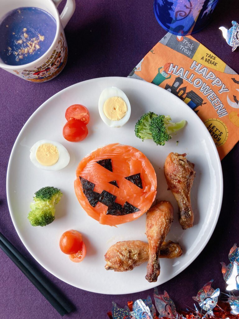 Jack Sushi Karaage tomatoes broccolis soup napkin chopsticks