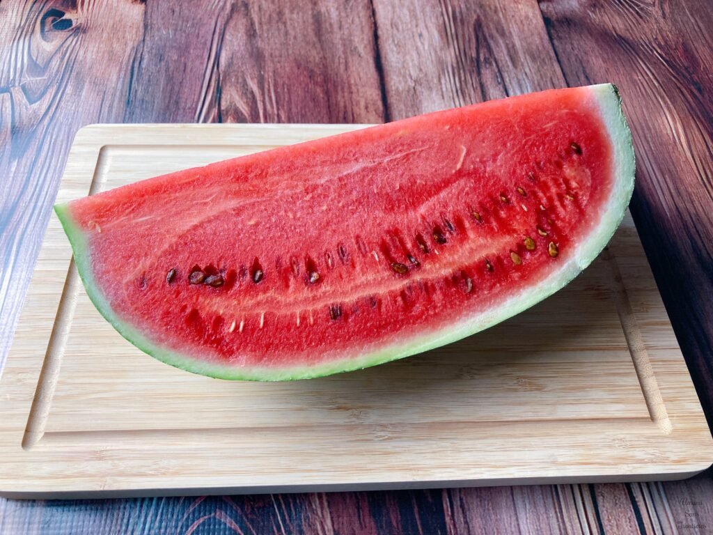 cut watermelon