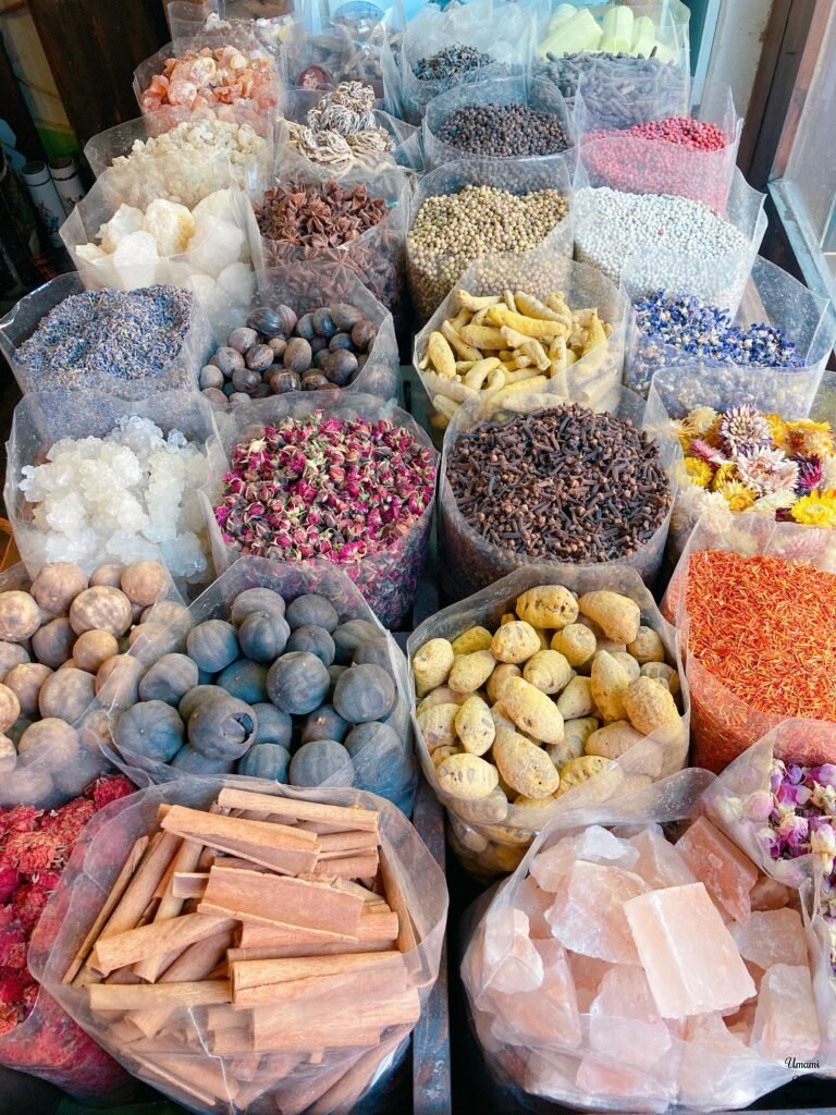 spice in old Dubai souk