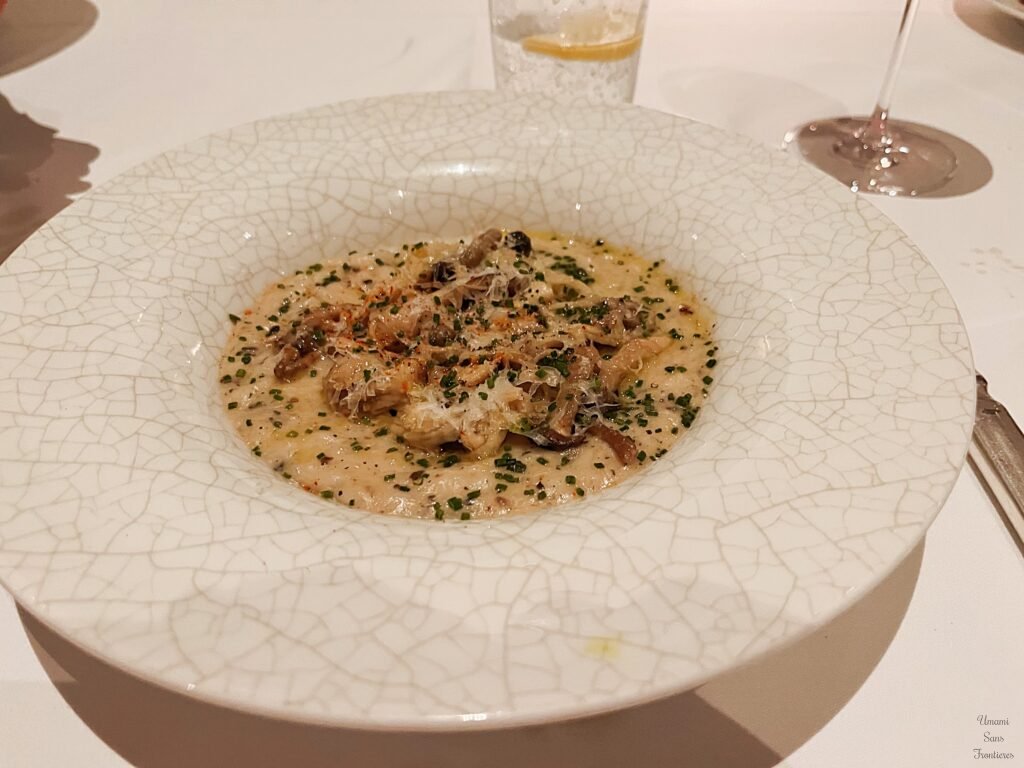 mushroom risotto