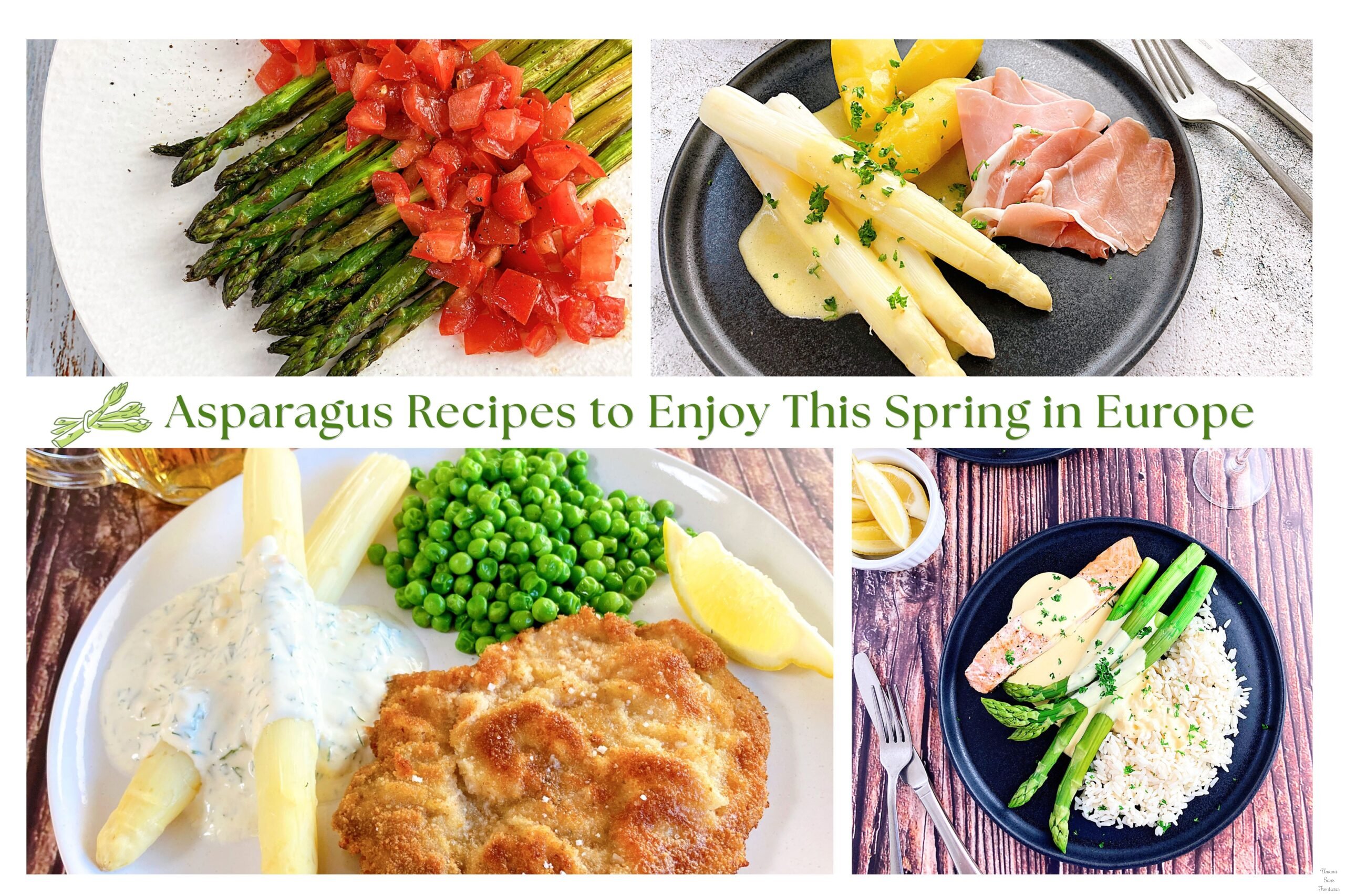 Asparagus plates