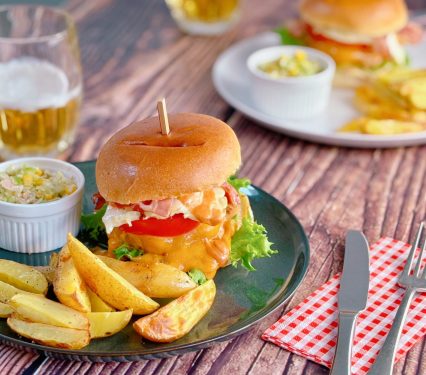 Bismarck-Style Burger